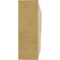 Ekena Millwork 2in. W x 6in. H x 12in. L Garner Woodgrain TimberThane Rafter Tail, Primed Tan RFTUR02X06X12GARRCPR - alternate 2